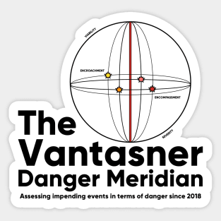 The Vantasner Danger Meridian Sticker